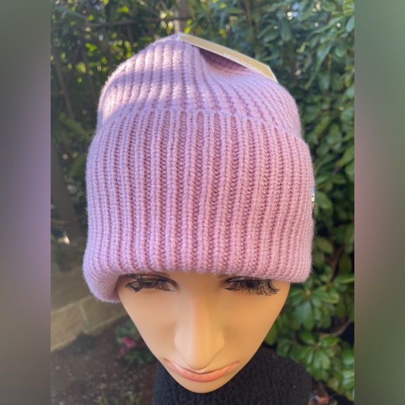 Michael Kors Pale Iris Ribbed Beanie main image 9